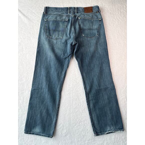 Lucky Brand Jeans 221 Original Men Size 36x30 Button Fly Cotton Denim y2k - Picture 8 of 9